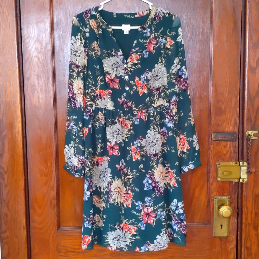NWOT A New Day flowy Green Dress